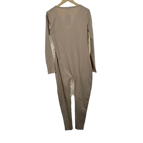 Prettylittlethings Stone Seamless Cotton Elastane V Neck Jumpsuit Size 8 NWT - Picture 5 of 10